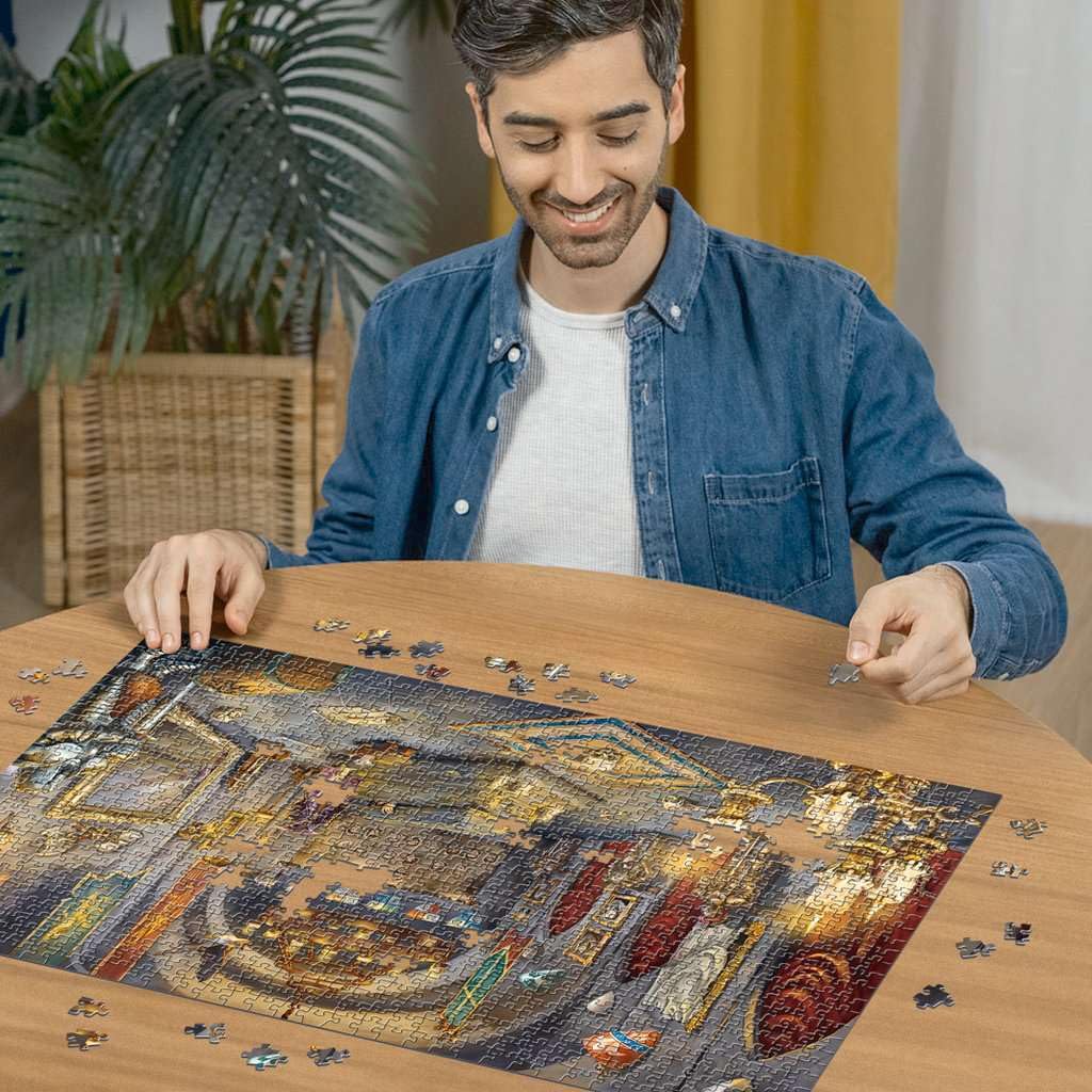 Ravensburger 12000787 - The Vampire's Castle - 1000 pieces jigsaw puzzle - Puzzle for adults and kids age 14 years up - Image 3