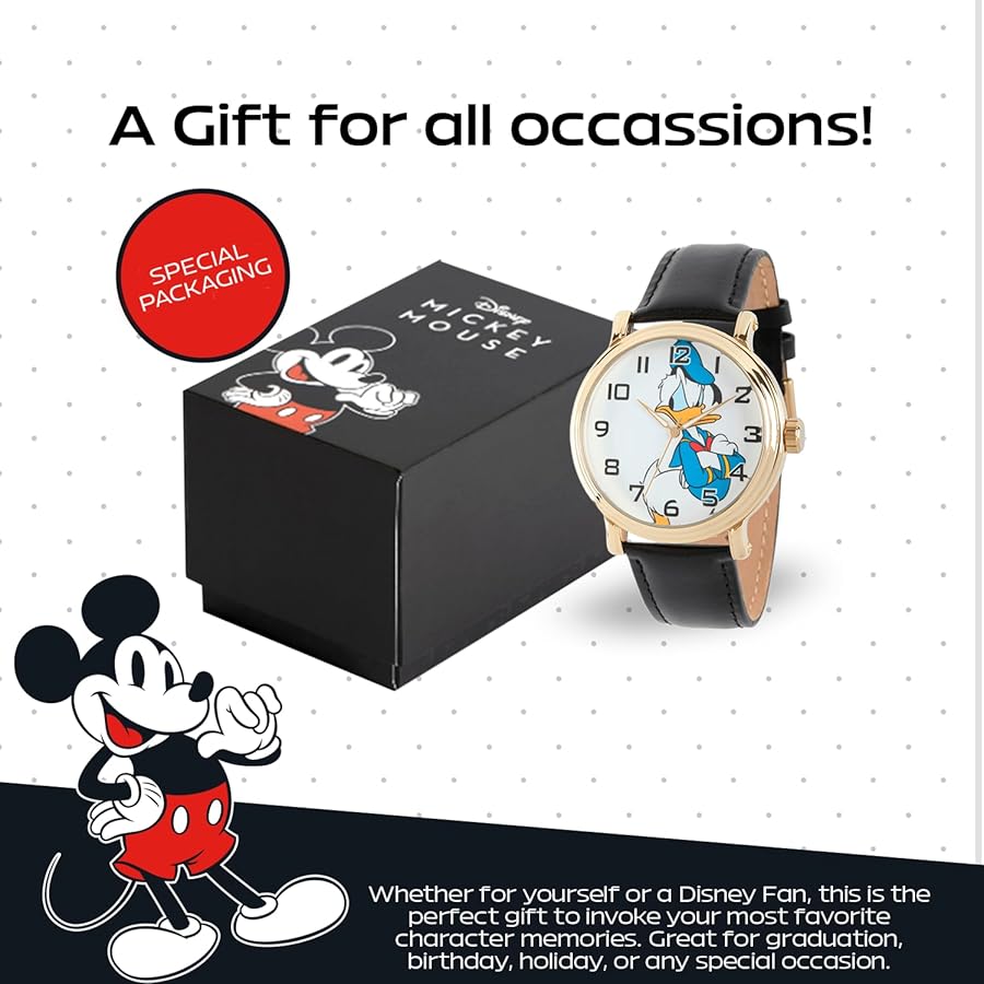 Amazon | Disney Donald Duck Men's W002332 Donald Duck Watch