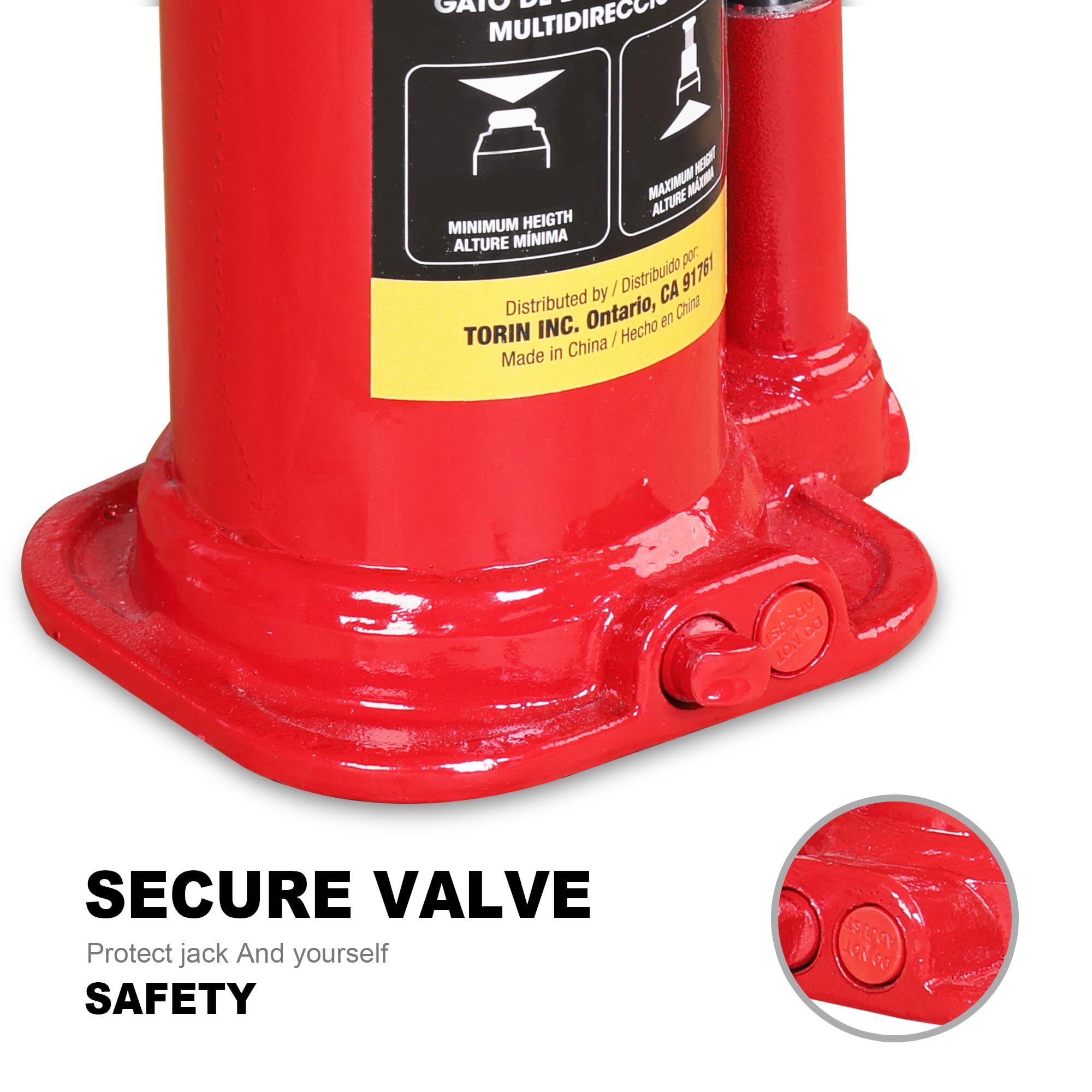 Amazon.com: BIG RED T90203C Torin Welded Car Bottle Jack with