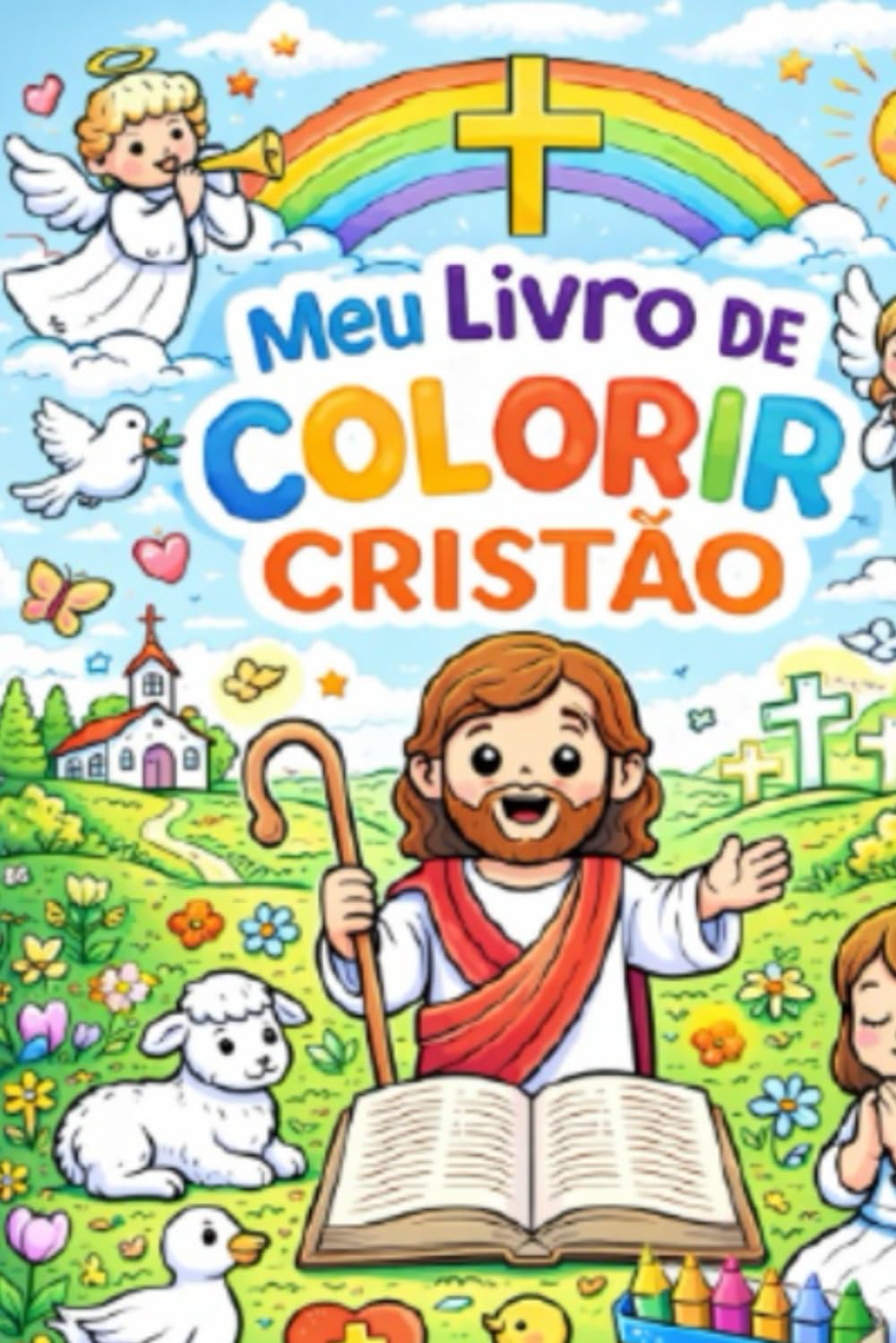 Meu livro de colorir cristão
