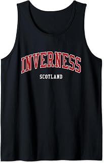 Inverness Scotland College University Style Tank Top