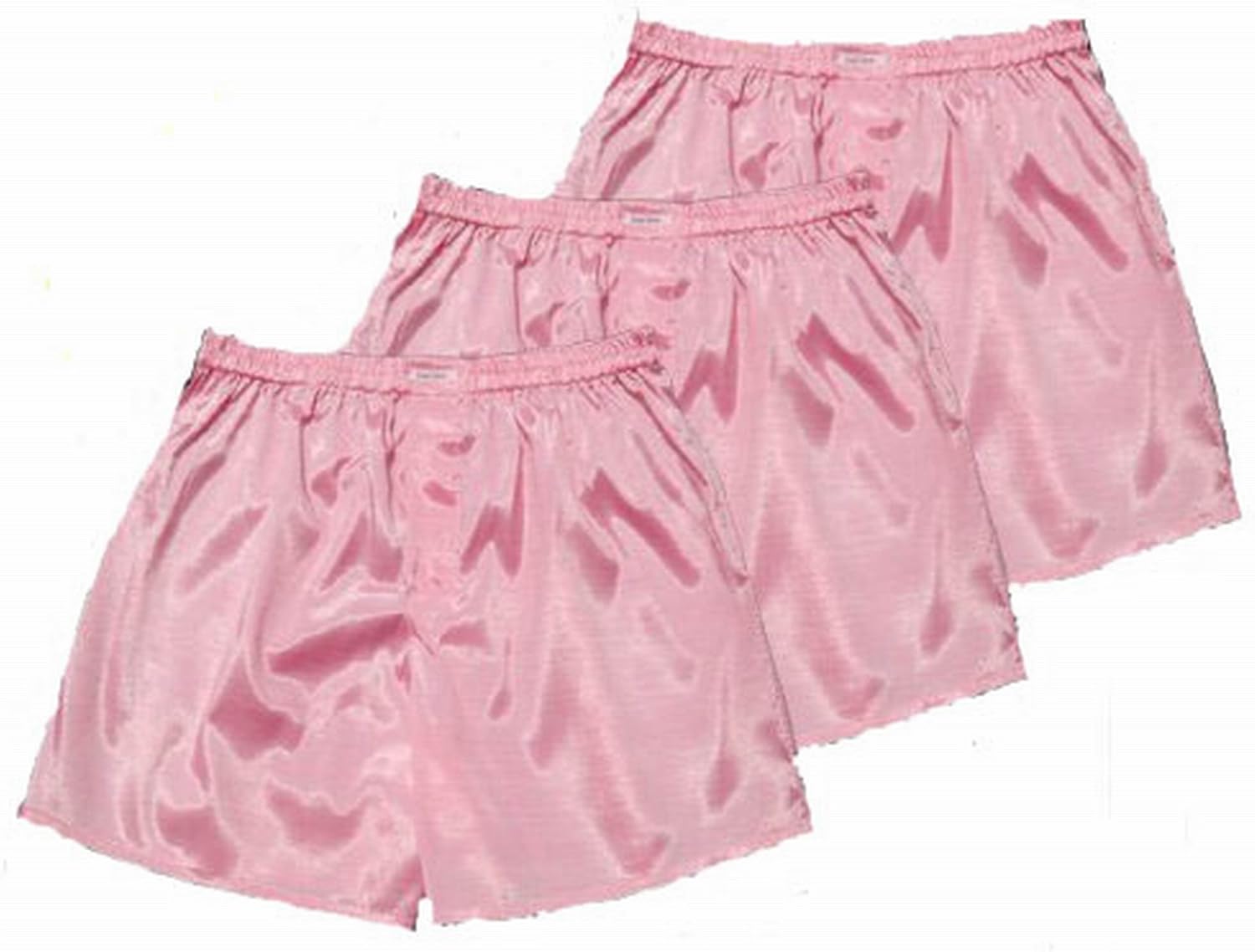 Pink Thai Silk Boxer Shorts Underwear Men Sleepwear Pack of