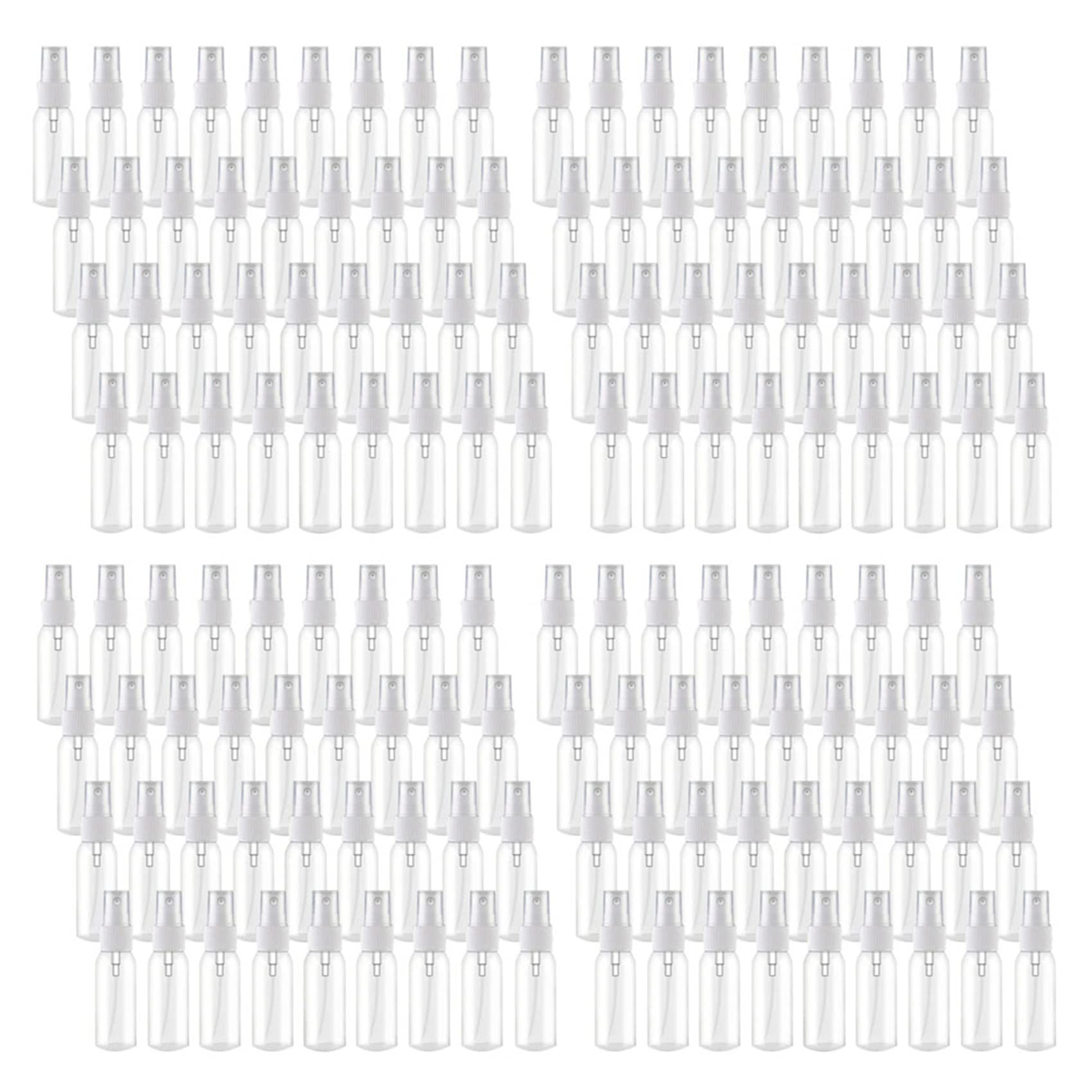 Bouteilles de pulvérisation à brume fine 30ml flacons vides rechargeables 144 pièces