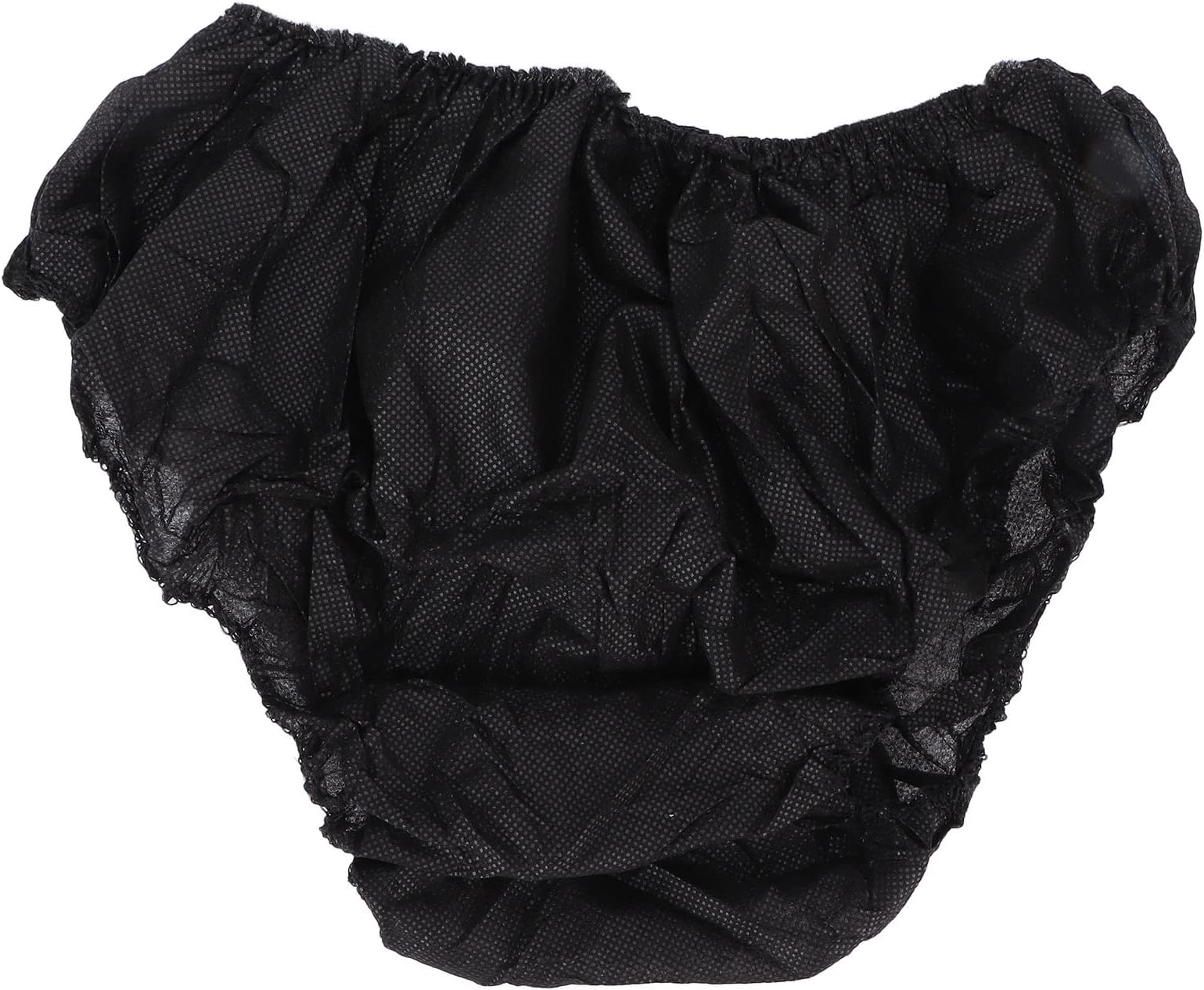 Disposable panty, 50pcs Disposable Underwear Black One Size Fits Most Portable Travel Underwear for Outdoor Tourism Hotel