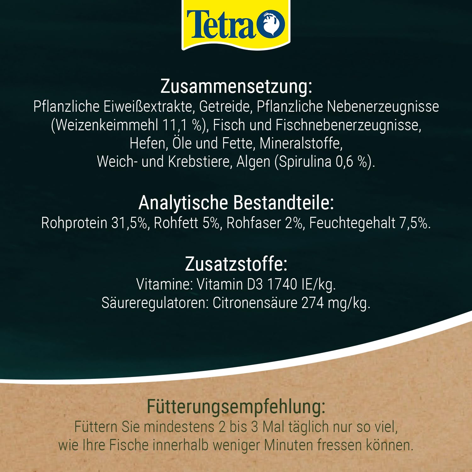 Tetra Bastoncini di varietà per pesci da laghetto, 2,12 kg, biologicamente bilanciati per pesci da laghetto