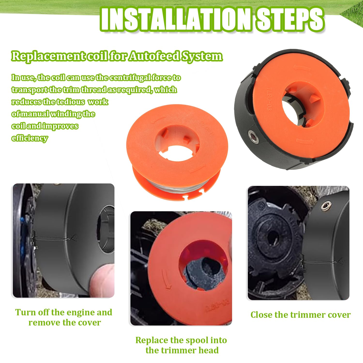 F016800175 Bobine De Rechange Pour Débroussailleuse Bosch Art 23 26 30 Combitrim Easytrim Fil De Bobine Automatique Pro Tap 8 M Avec Couvercle F016l71088 3 Bobines 1 Couvercle 87853454