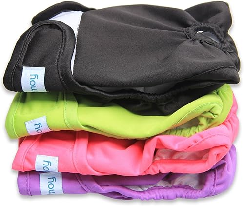 Miniatura 1 de Teamoy  Pañales lavables para perros hembras, reutilizables, súper absorbentes y cómodos