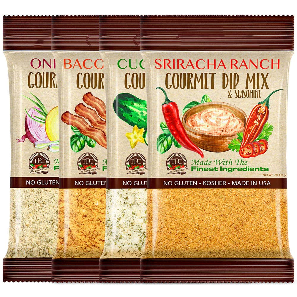 THE PANTRY CLUB TPC GOURMET DIP MIXES (4 Packs)