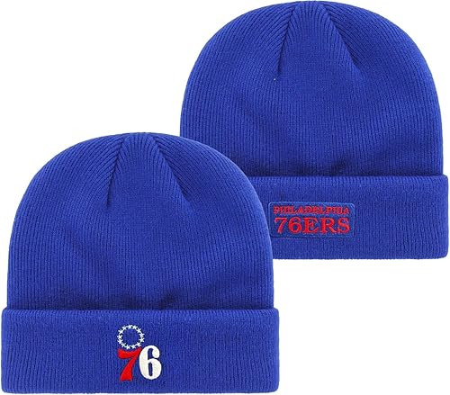 Miniatura 7 de Outerstuff NBA Kids Youth 8-20 Primary Logo Wordmark Sport Knit Cold Weather Cuffed Beanie Hat