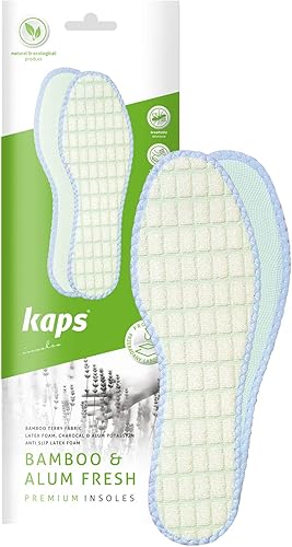 Miniatura 2 de Kaps Plantillas de bambú y aluminio fresco, fibra de bambú, carbón activado que elimina el mal olor (mujeres5 EE. UU.  36 EUR  3 Reino Unido)