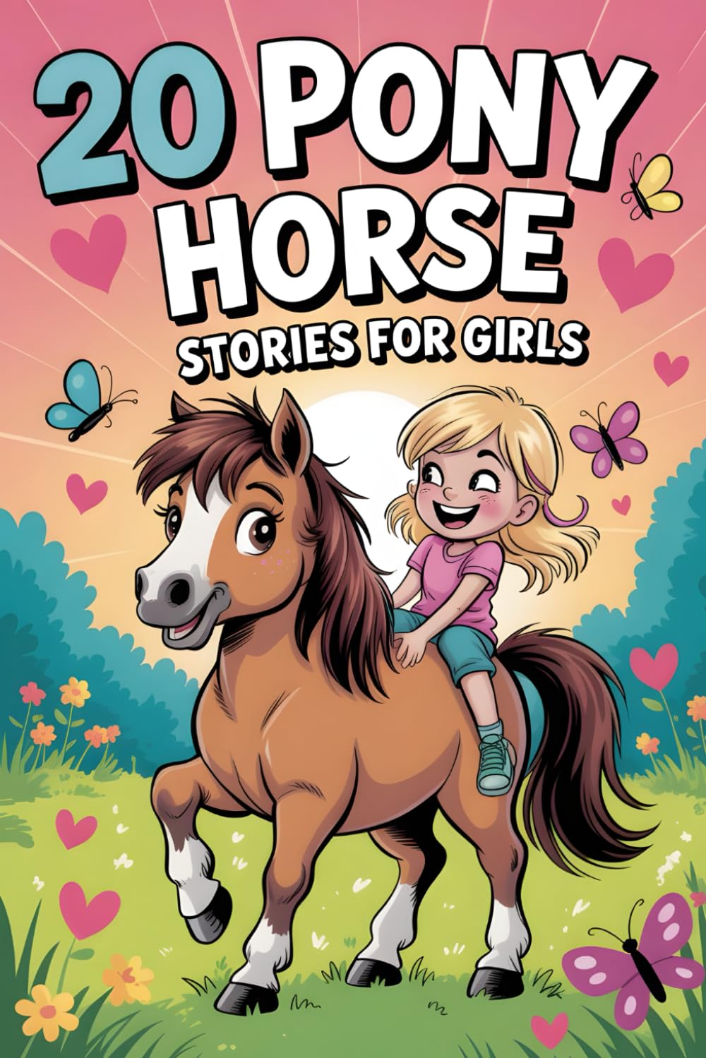 20 Pony Horse Stories for Girls: Enchanting Tales Celebrating Bravery, Teamwork and Magical Moments Shared with Loyal Companions