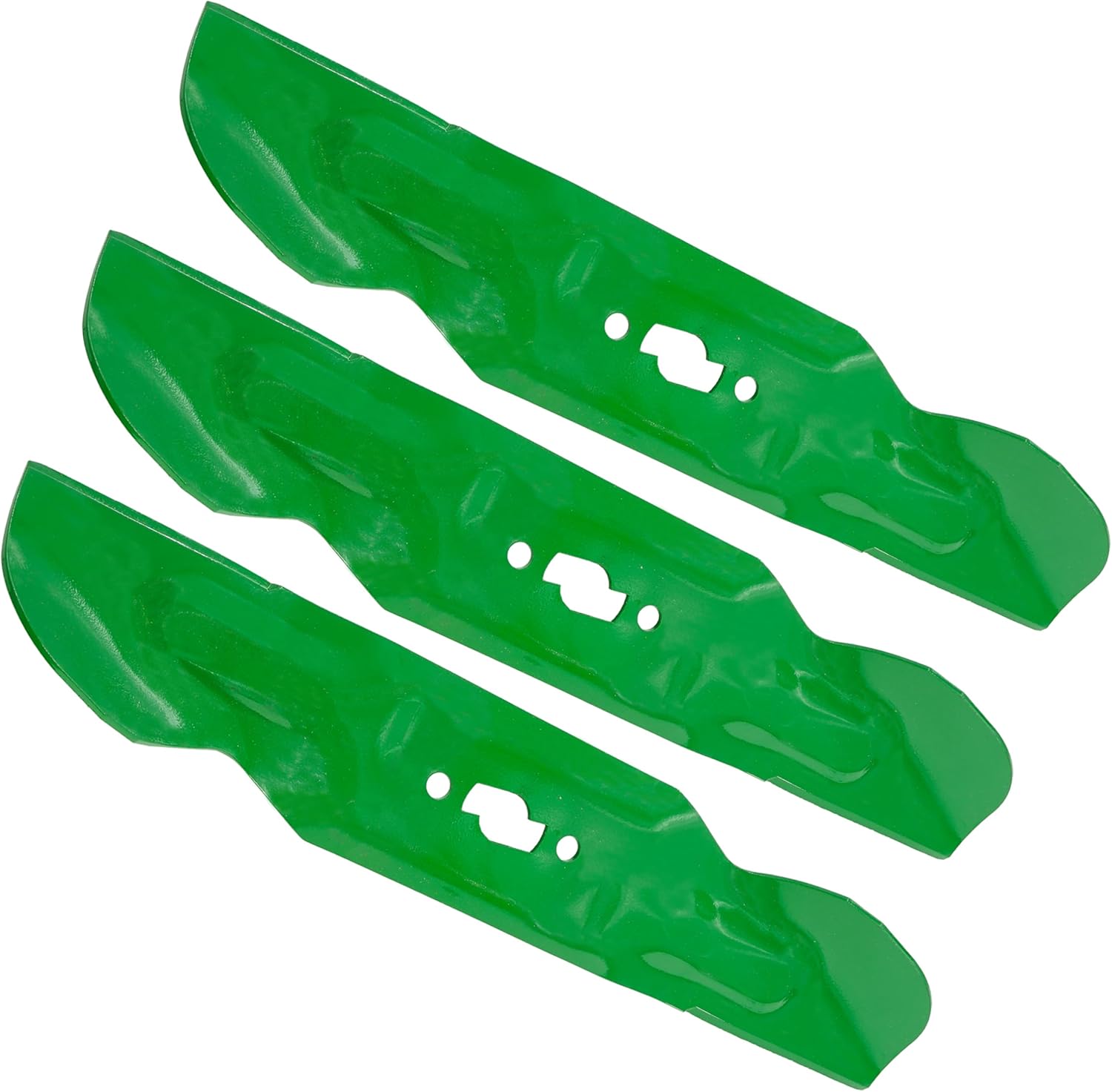 Caltric 54in Deck Spindle High Lift Blades Compatible with Cub Cadet XT2 XT2-GX / XT2-SLX Ultima 54 / ZT1-54 XT1-GT XT1-ST XT1 Enduro / ZT1 ZT1-54 ZT2 ZT2-54 Ultima