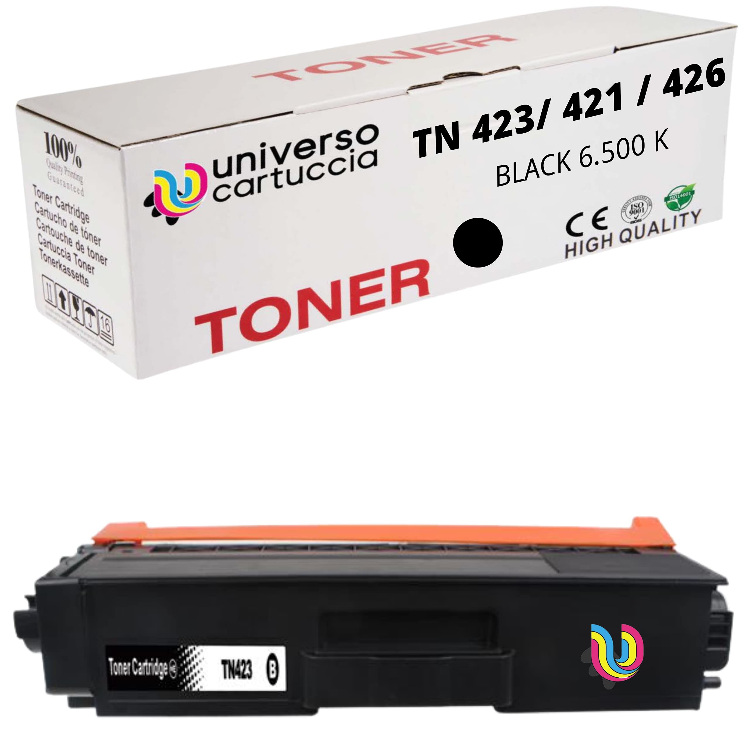 universo cartuccia Compatible Toner Replace Brother TN-423 TN421 MFC-L8690CDW MFC-L8900CDW HL-L8260CDW HL-L8360CDW DCP-L8410CDW (BLACK)