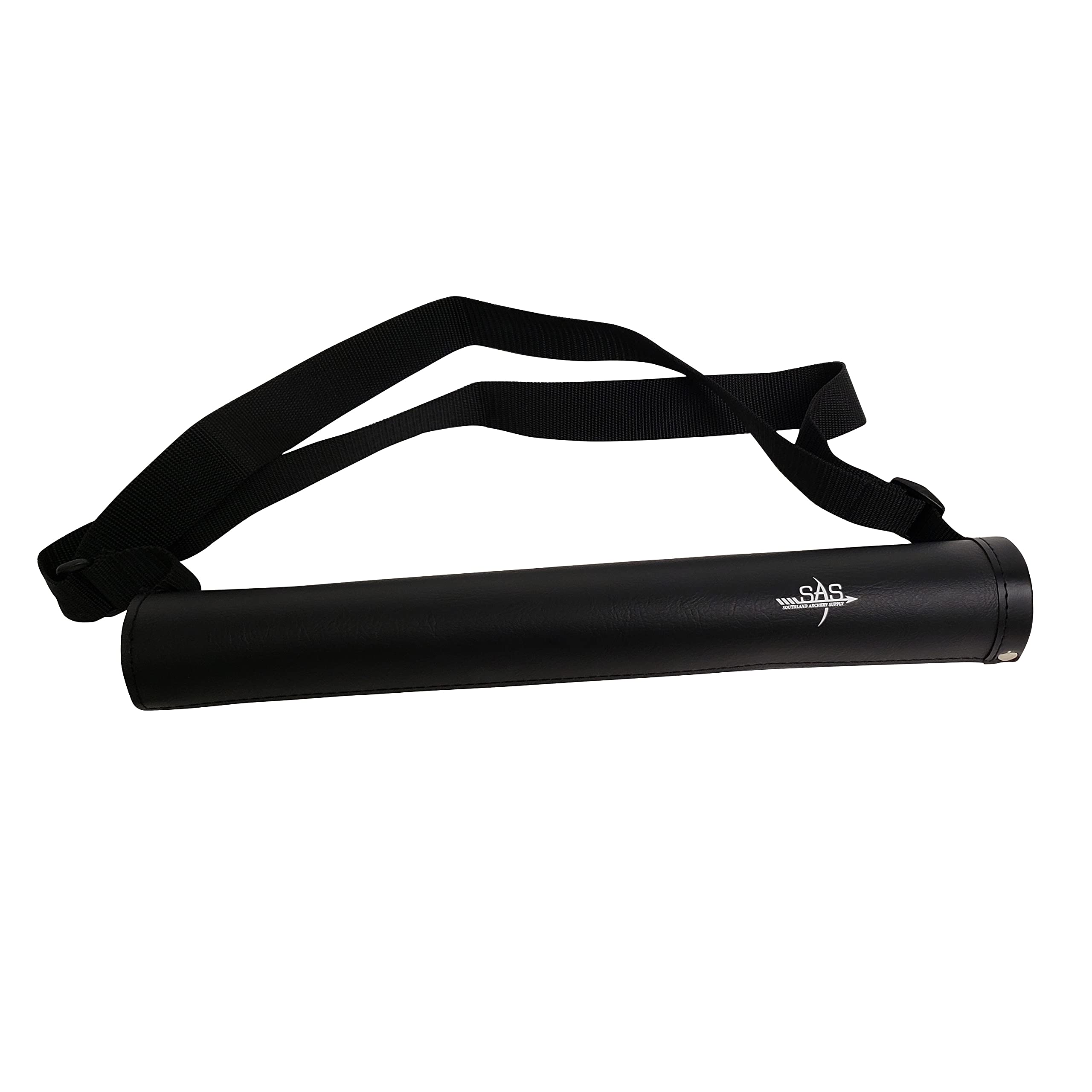 Southland Archery Supply SAS Leather Tube 17" Hip Quiver Arrow Holder with Belt Clip (Hip/Back Quiver 2-in-1)