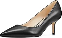 Nine West Arlene Women's Pointy Toe Kitten Heel Pumps - Classic Leg-Lengthening Style