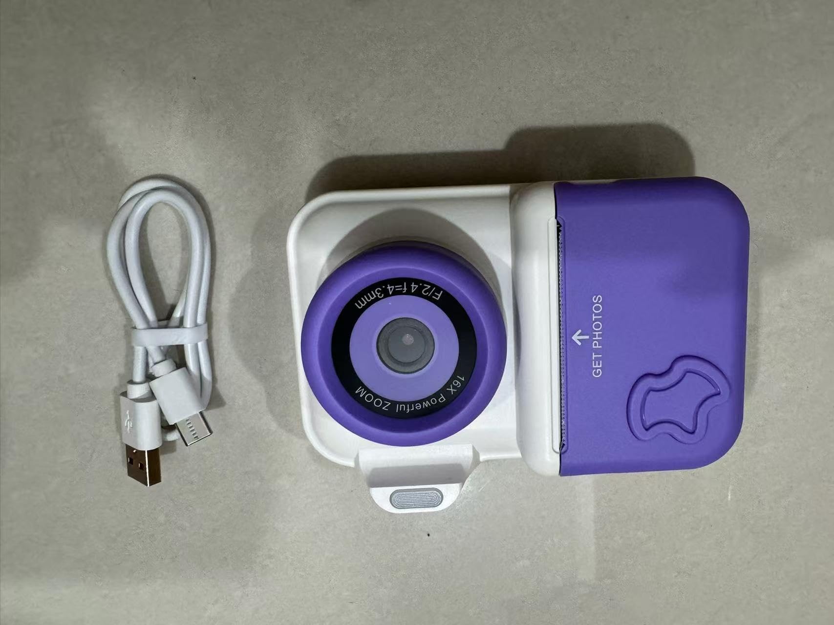 Kids Instant Print Camera, Christmas Birthday Gifts Toys for Girls Boys Age 3 4 5 6 7 8 9 10 Years Old