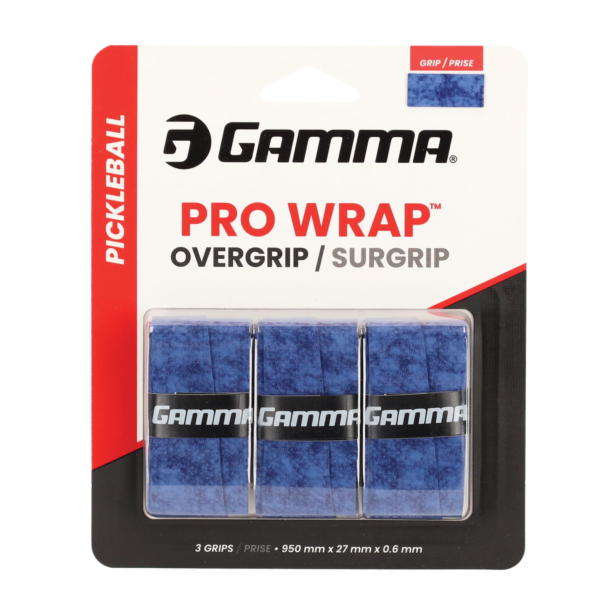 Amazon.com: Gamma Pickleball Pro Wrap Overgrip, Tacky, Durable 