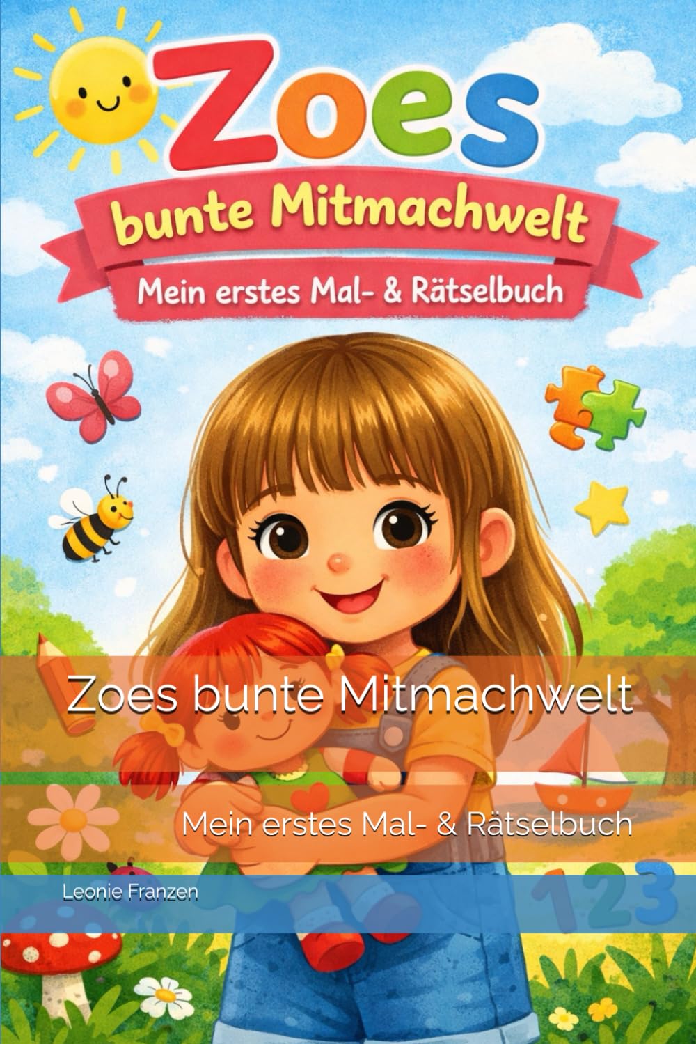 Zoes bunte Mitmachwelt: Mein erstes Mal- & Rätselbuch