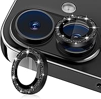 Vista 17 de Protector de lente de cámara para iPhone 15 Pro/Pro Max, aleación de vidrio templado, protección completa contra caídas, cubierta de lente de cámara