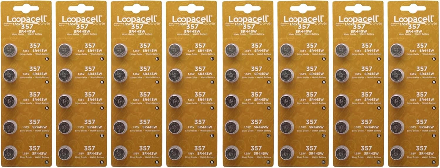 LOOPACELL 20 357 SR44 Silver Oxide Watch Electronic Battery