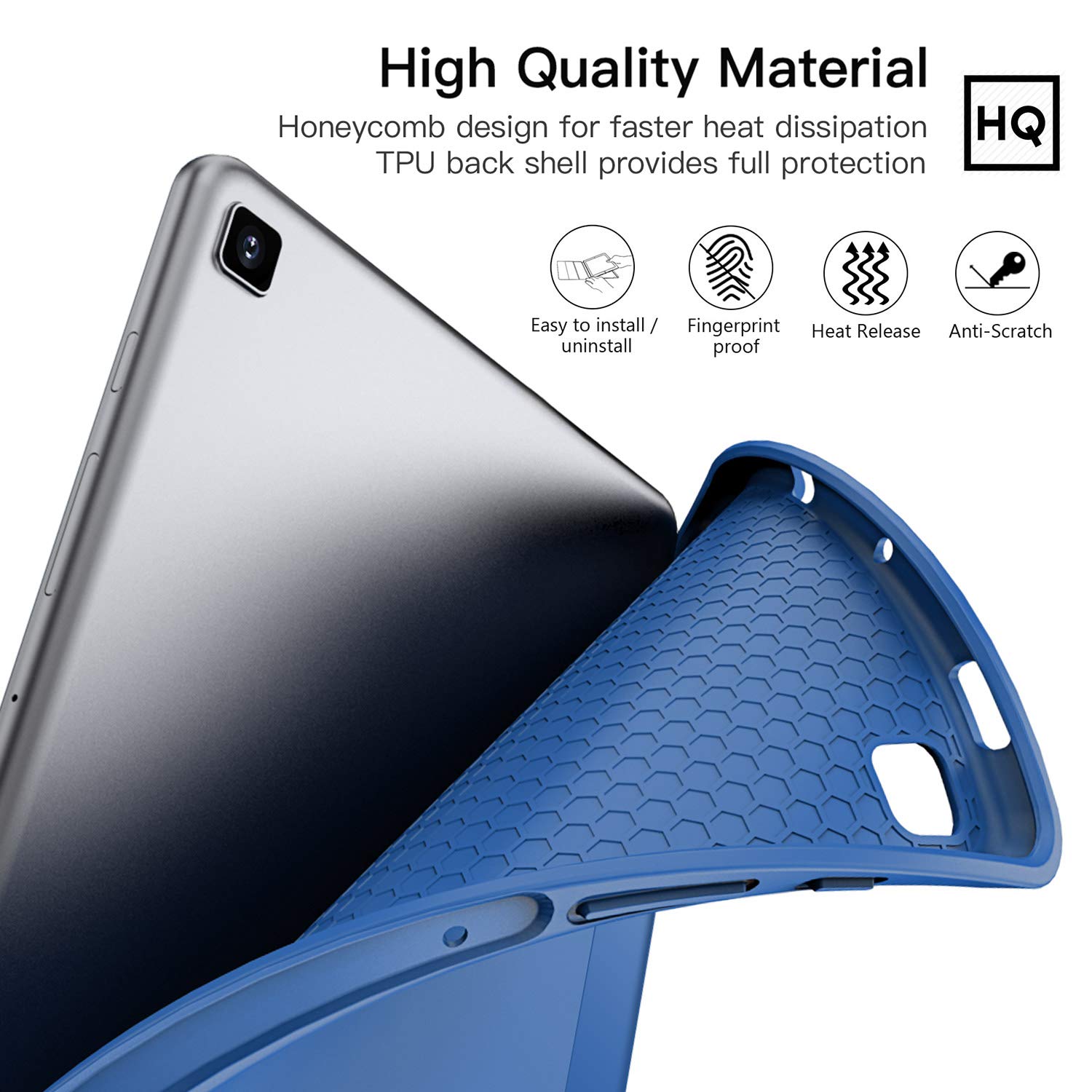 ZtotopCases for 2024/2022/2020 Samsung Galaxy Tab S6 Lite 10.4