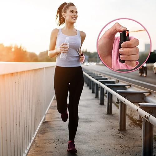 Miniatura 3 de Guard Dog Instafire gas pimienta para corredores, para protección durante actividades deportivas, con la fórmula de pimienta más picante, se adapta