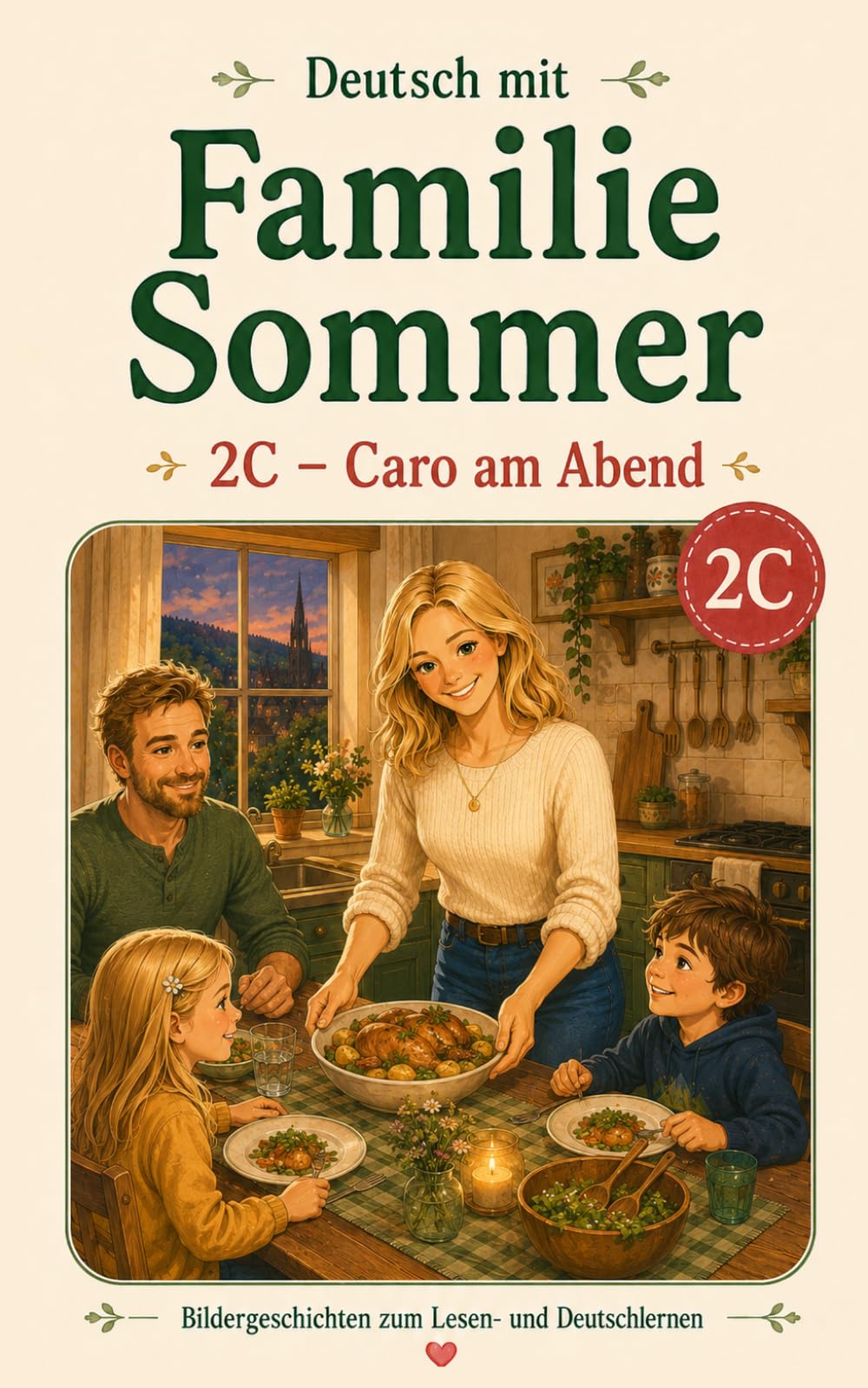 Deutsch mit Familie Sommer 2C: Caro am Abend