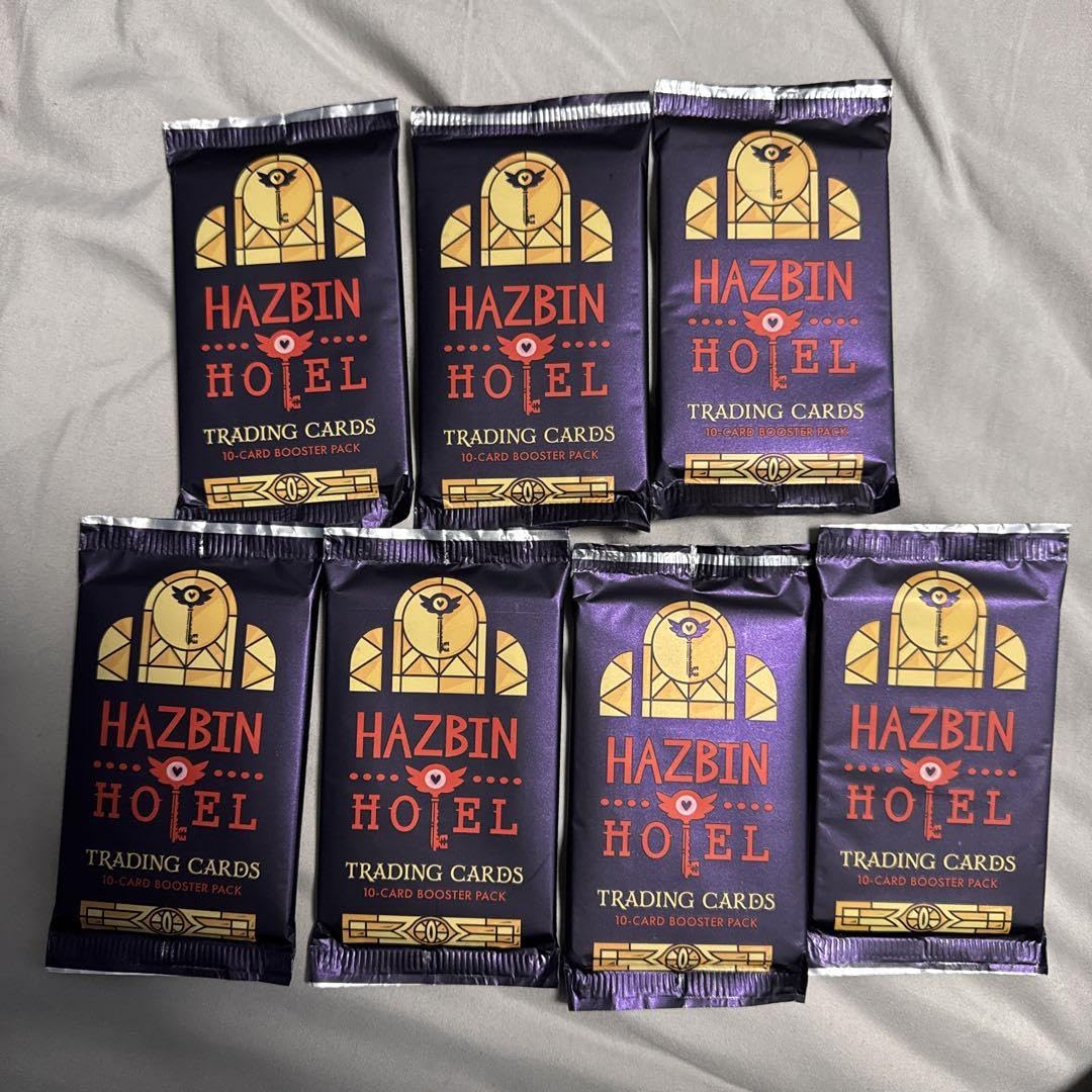 ハズビン ホテル カード ブースター パック 第2版 未開封 20パック Hazbin Hotel Trading Cards 2nd Edition Booster Pack | Hazbin