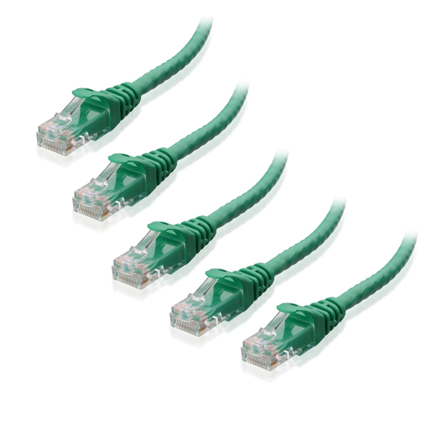 Cable Matters 5-Pack Snagless Short Cat 6 Ethernet Cable 3 ft (Cat 6 Cable, Cat6 Cable, Internet Cable, Network Cable) in Black : Electronics