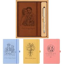 Iwe Personalised Engraved Notebook and Pen Set