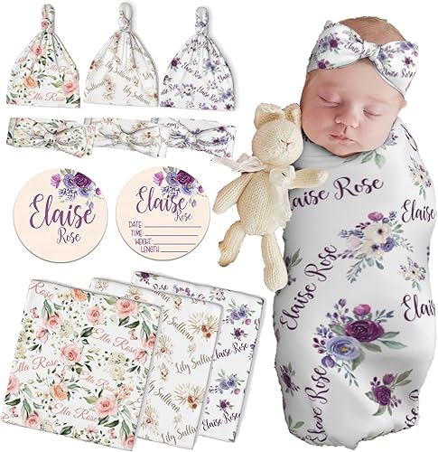 Manta de bebé personalizada, mantas de bebé personalizadas para niñas y niños, regalos de bebé pesonnalizados, manta de bebé personalizada para