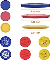 Vista 2 de Cesta de golf de disco, resistente de 24 cadenas, objetivo portátil con 6 discos de golf de disco y bolsa de tránsito