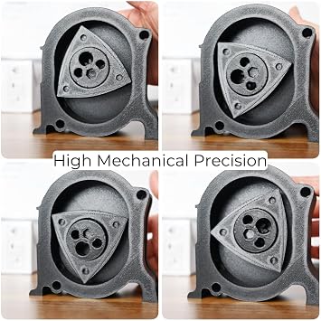 Carbon Fiber Filament, PRILINE Carbon Fiber Polycarbonate 3D Printer Filament 1.75mm, High Strength Carbon Fiber 3D Printing Filament 1kg Spool, Black
