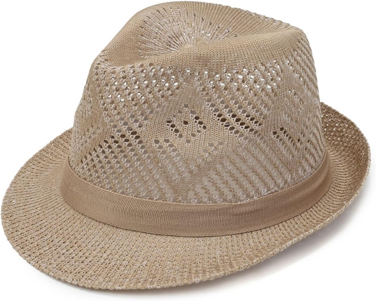 Men's hat Outdoor Breathable Shade Warped Eaves Braided