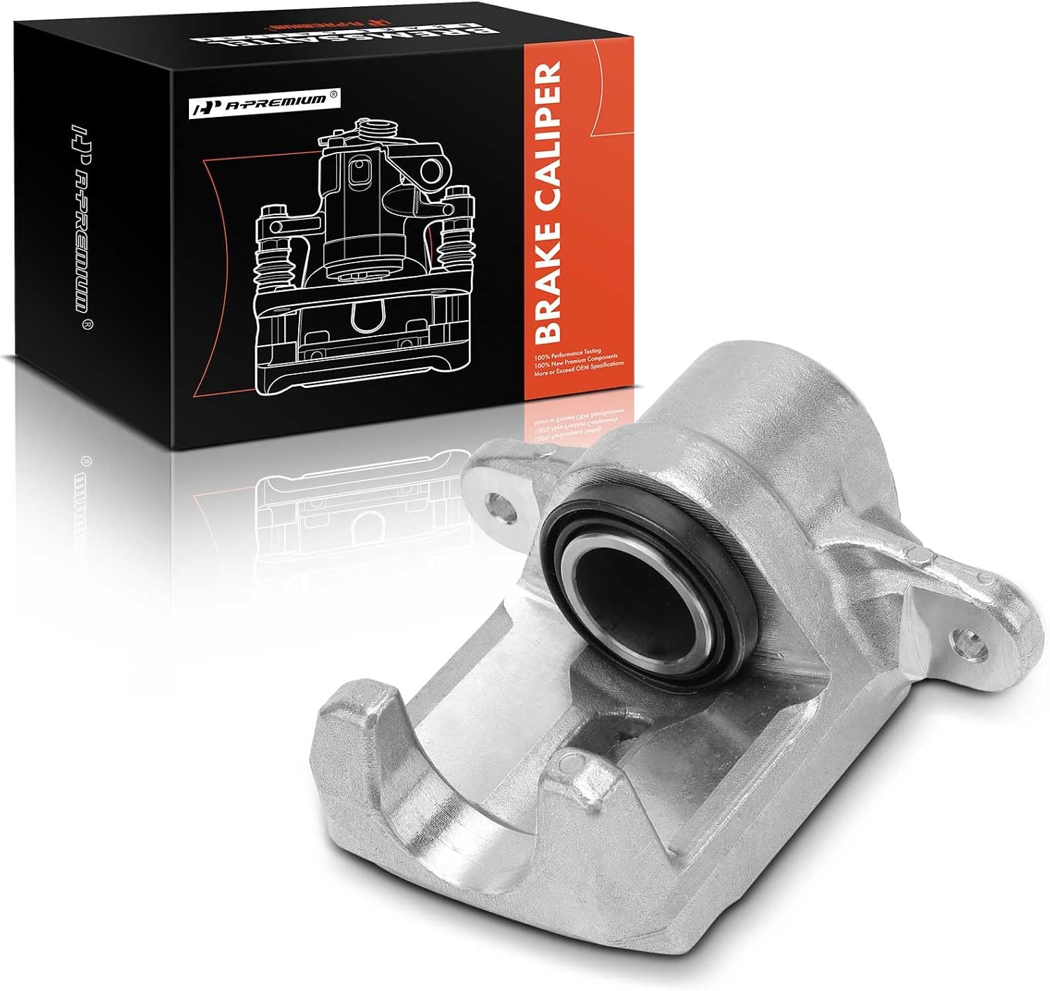 A-Premium Disc Brake Caliper Assembly Without Bracket Compatible with Scion FR-S FRS 2013-2016 & Subaru BRZ 2013-2020 & Toyota 86 2017-2020 - Rear Right Passenger Side