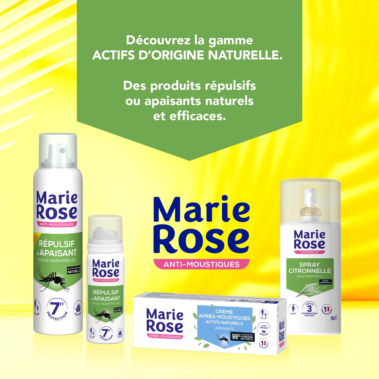 Kojący krem do komarów - Aktywne pochodzenia naturalnego - 50 ml - Natychmiastowy efekt łagodzący świeżość - Odpowiedni dla skóry wrażliwej - Mary Różowa