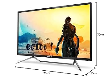 [kamen riderman]PHILIPSモニター436M6VBRAB Momentum Ambiglow 搭載 4K HDR ディスプレイ 436M6VBRAB/11