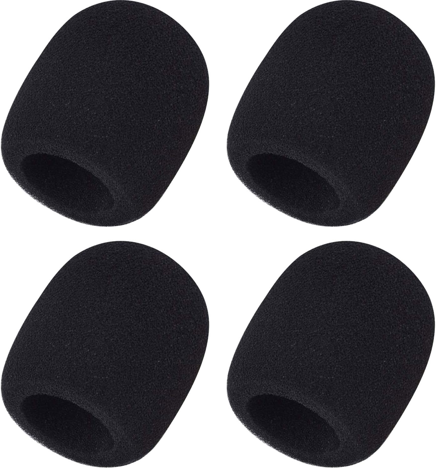 4 Pack Foam Mic Cover Handheld Microphone Windscreen (4 Pack)