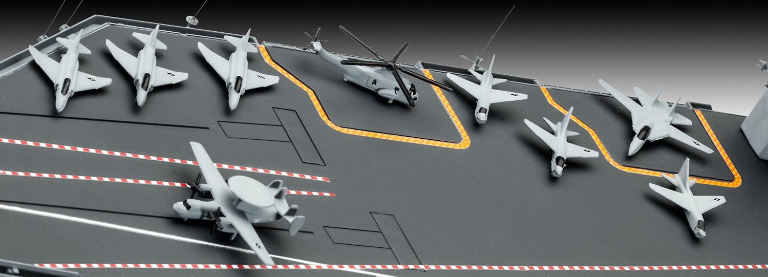 Amazon | Revell レベル 05130 U.S.S Nimitz CVN-68 early 1/720