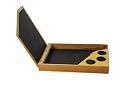 Flick Classic Wooden Table Tennis Racket Case with Protective Cover- Brown Colour | Upgrade Your Game with This Premium Wooden Table Tennis Racket case, Where functionality Meets Elegance! gallery image