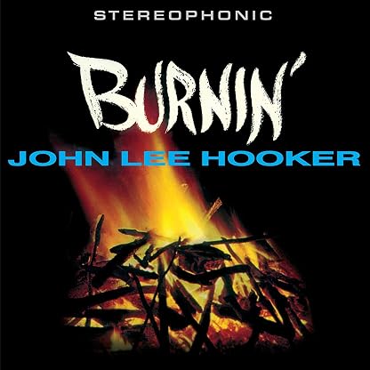 Burnin [Disco de Vinil] por John Lee Hooker, capa do álbum