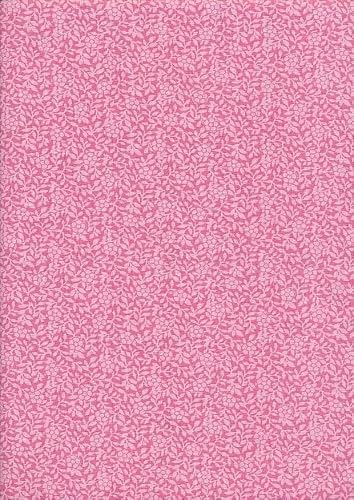 Shopper's Freedom Light Pink 1 Metre Extra Wide Backing 100% Egyptian Cotton Fabric 108” Width Tonal Vineyard Blender Quilting Dressmaking Patchwork Material 274Cm / 108” Wide Ff1002 (Light Pink)