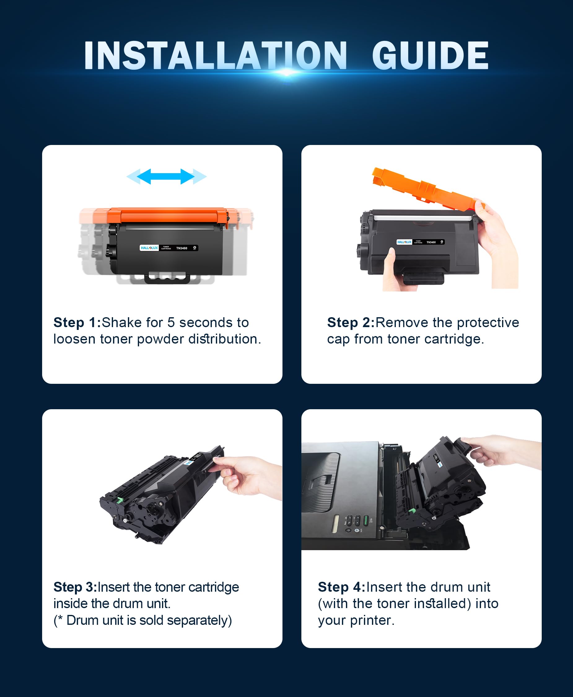 Toner Tn 3480 TN3480 Toner Kopatibel Für Brother TN-3480 Für Brother HL- L5100DN FC Brother Tn3480