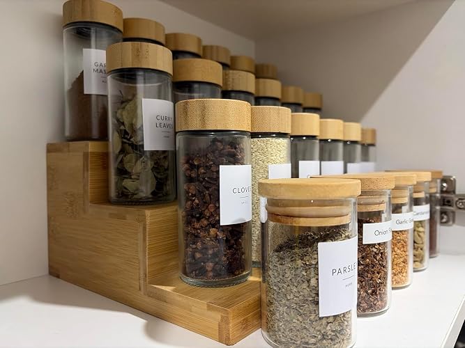 Looks great, but better suited to shorter spice jars
