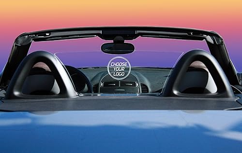 Miniatura 3 de Easy Roadster Deflector de viento compatible con Mercedes SLK 2005-11 R171, bloqueador de viento, parabrisas