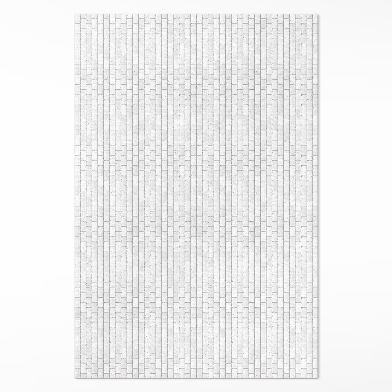 Tapis en vinyle 140x210 cm rectangle résistant cuisine et salon