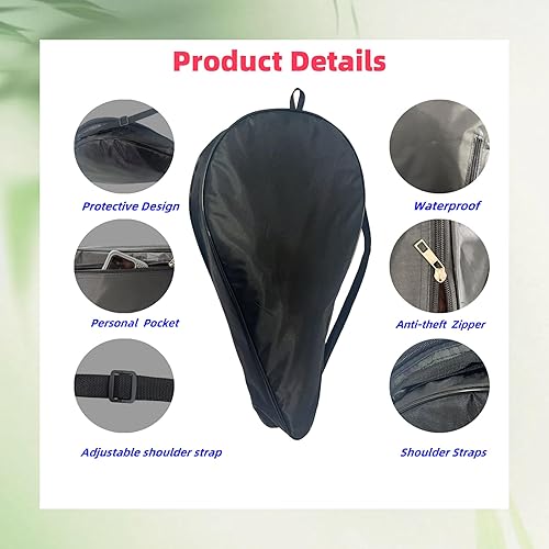 Miniatura 4 de SSZYace Raqueta de tenis para hombres y mujeres, bolsa de tenis para hombres y mujeres, bolsa de tenis para niños y niñas, bolsas de tenis, 2