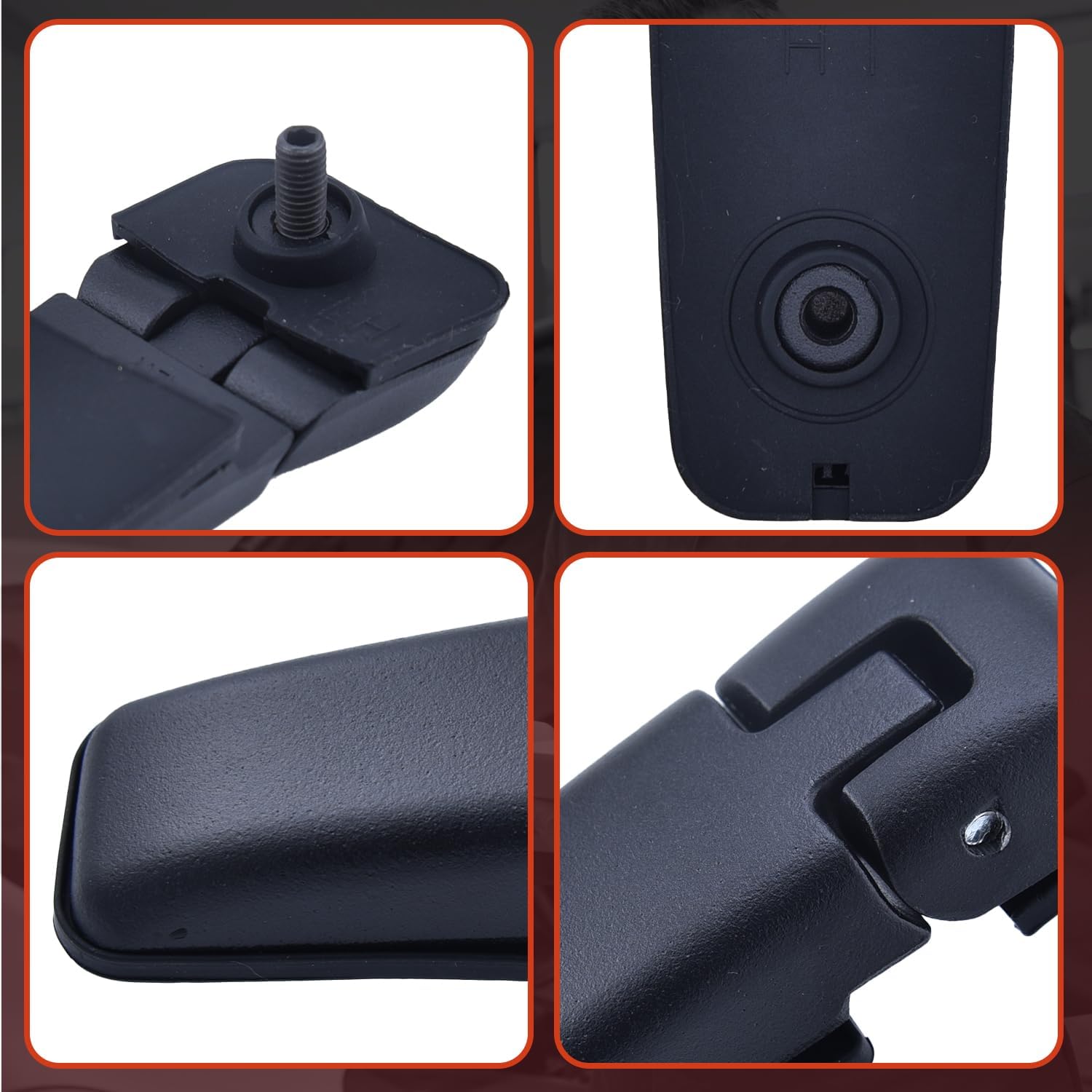 90320-ZP40A Rear Window Hinge Set Liftgate Glass Hinge Right & Left, Compatible with Nissan Pathfinder 2005-2012 Replaces 90321-ZP40A
