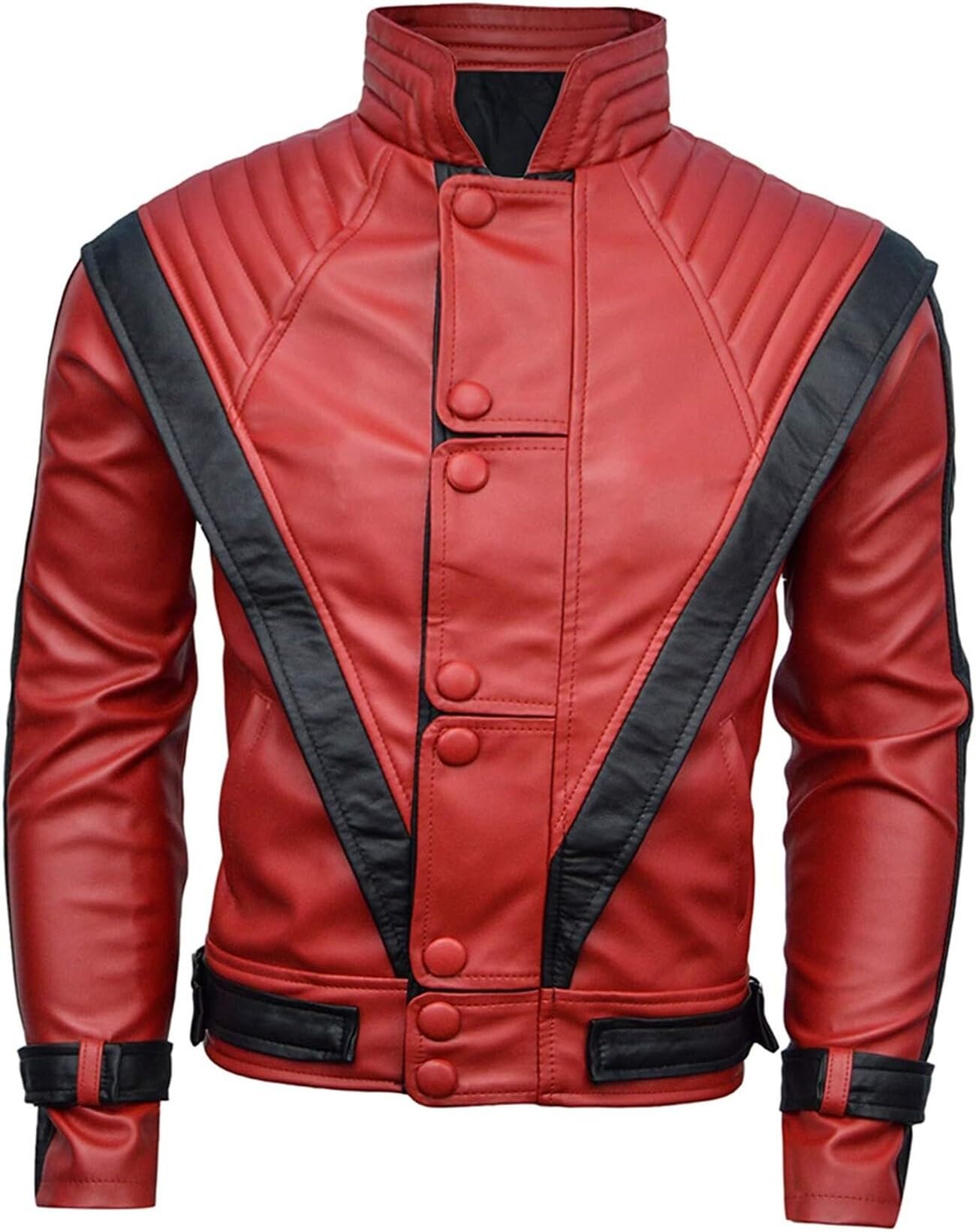 MJ Thriller skórzana kurtka zachwycony koncert cosplay kostium na Halloween