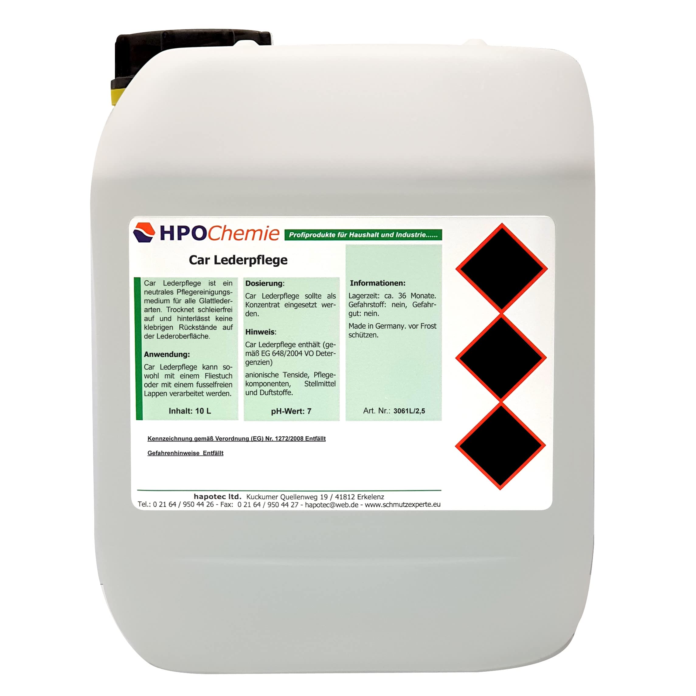 Lederpflege 3x10ltr.